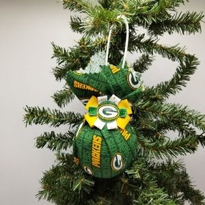Bad Cat Craft Holiday Nwt Green Bay Packers Ornament Nfl Christmas Ball Poshmark